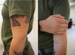 Right to bare arms: Marine Corps new tattoo policy