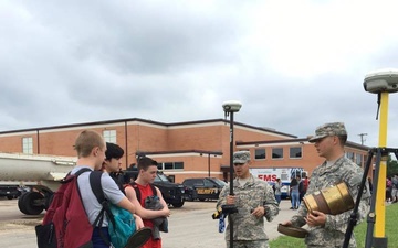62nd EN BN Teaches Students on Career Day