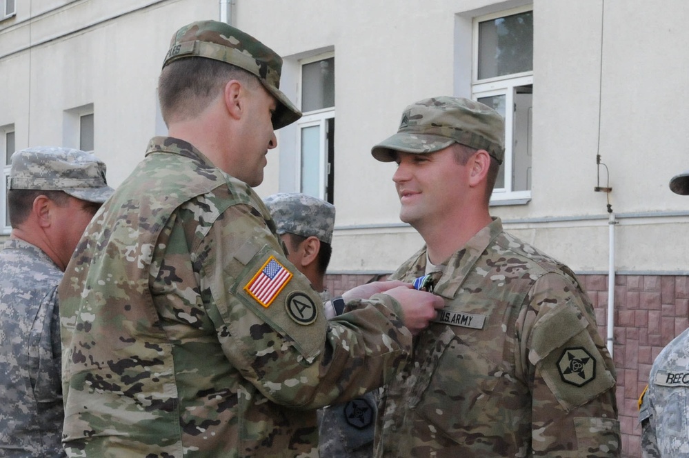 Reservist recognized for exceptional service