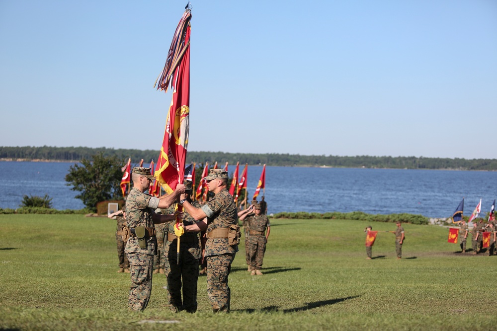 Marines, 2nd MLG, Camp Lejeune, Chiarotti, Succession of Command, O'Hora, successor