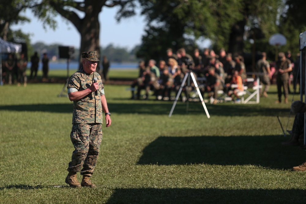 2nd MLG says farewell to commanding general