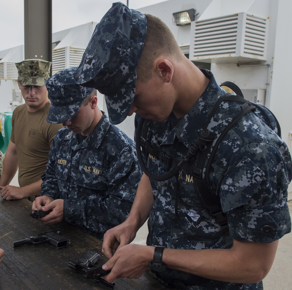 CRG 1 Hosts ROTC Midshipmen