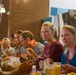 Educators chow down at mess hall
