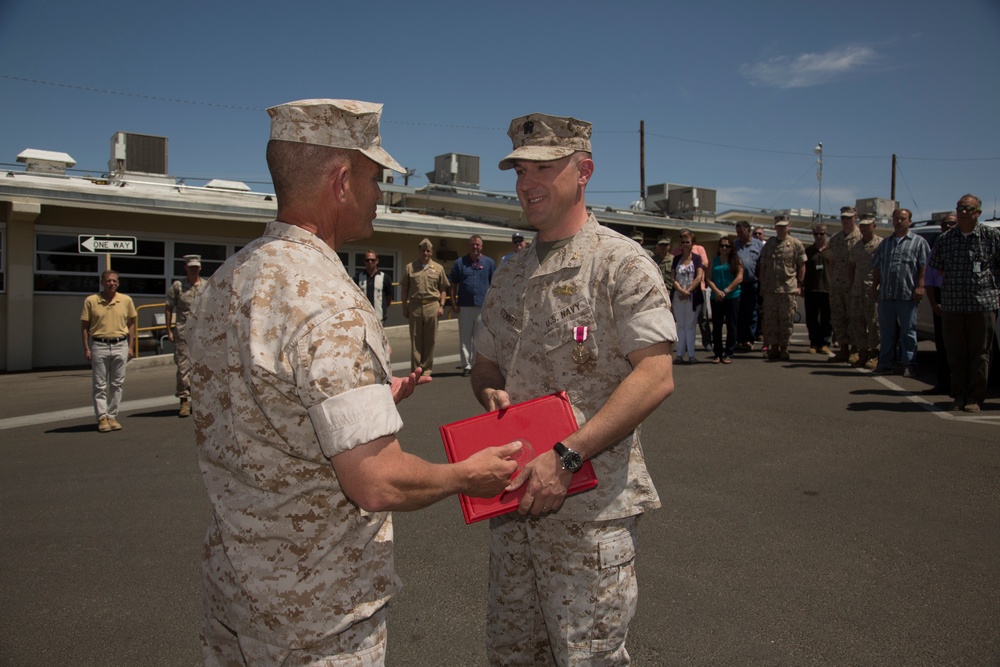 PWD officer recieves Meritorious Service Medal