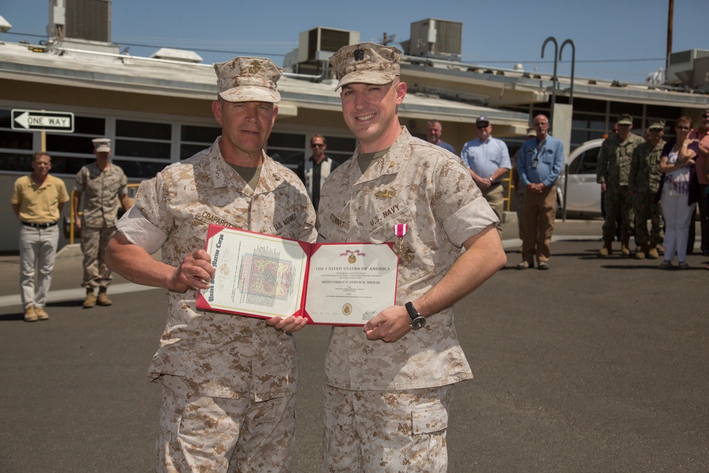 PWD officer recieves Meritorious Service Medal