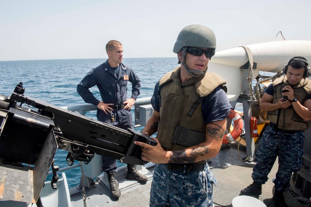 Poseidon Assurance on USS Sentry (MCM 3)