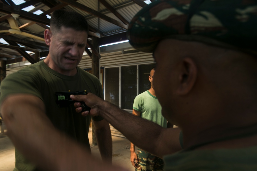 Task Force Koa Moana teaches non-lethal capabilities in Timor Leste