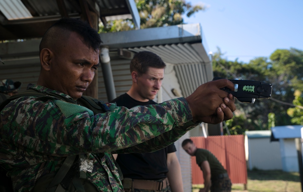 Task Force Koa Moana teaches non-lethal capabilities in Timor Leste