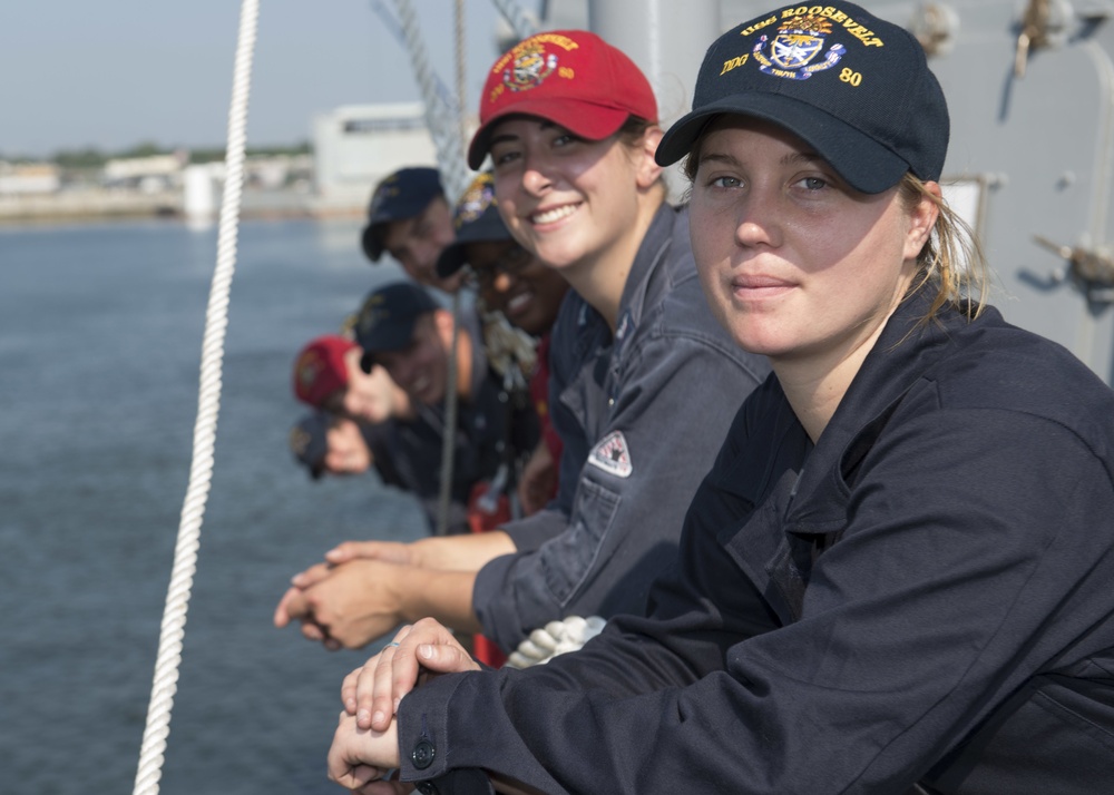 USS Roosevelt (DDG 80) Deployment