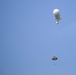 U.S. Army paratroopers jump from a balloon in Belgium