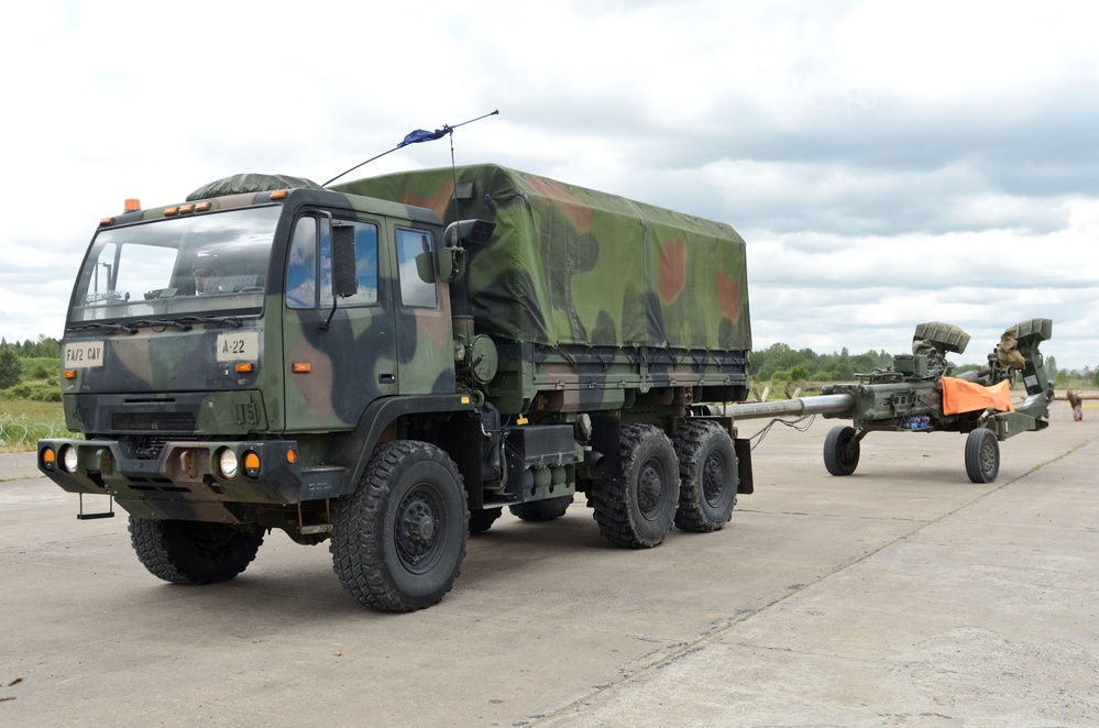 Task Force Hell arrives in Estonia