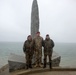 U.S. and German Soldiers visit Pointe du Hoc together