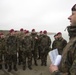 U.S. and German Soldiers visit Pointe du Hoc together