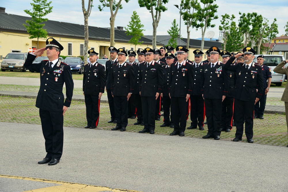 Celebration for the 202nd birthday Italian Carabinieri Corps