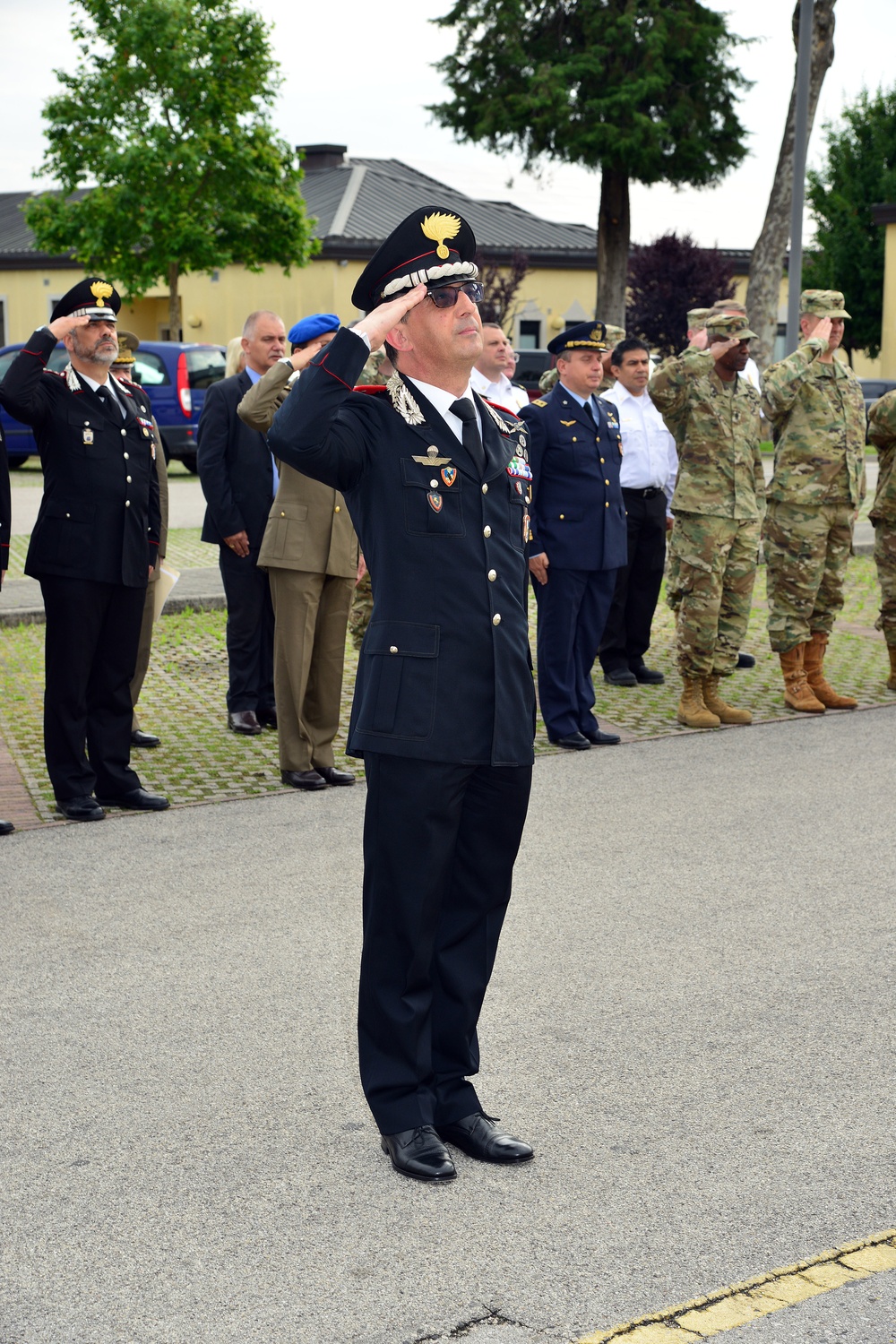 Celebration for the 202nd birthday Italian Carabinieri Corps