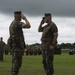 Col. Sean McBride says goodbye to local Okinawan friends