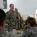 USAR Soldiers visited by 21st TSC MG