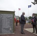 Ceremony at USAAF Monument in Picauville