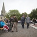 Ceremony at USAAF Monument in Picauville