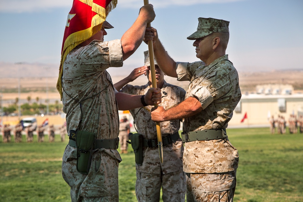 HQBN holds change of command