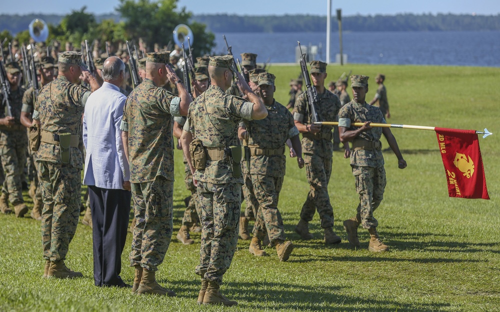 2nd MLG Change of Command