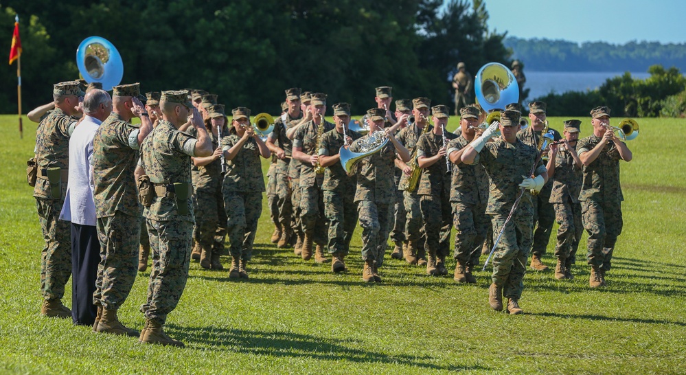 2nd MLG Change of Command