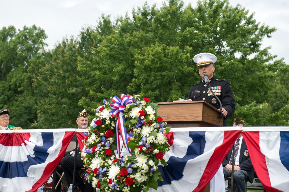 Marine Corps Base Quantico Memorial Day Ceremony 2016