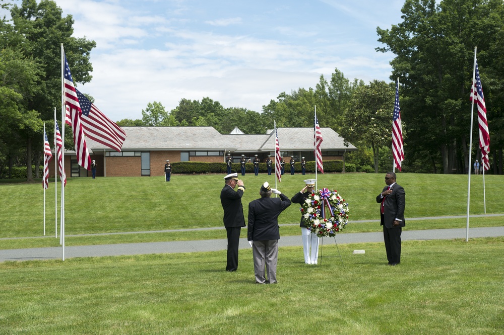Marine Corps Base Quantico Memorial Day Ceremony 2016