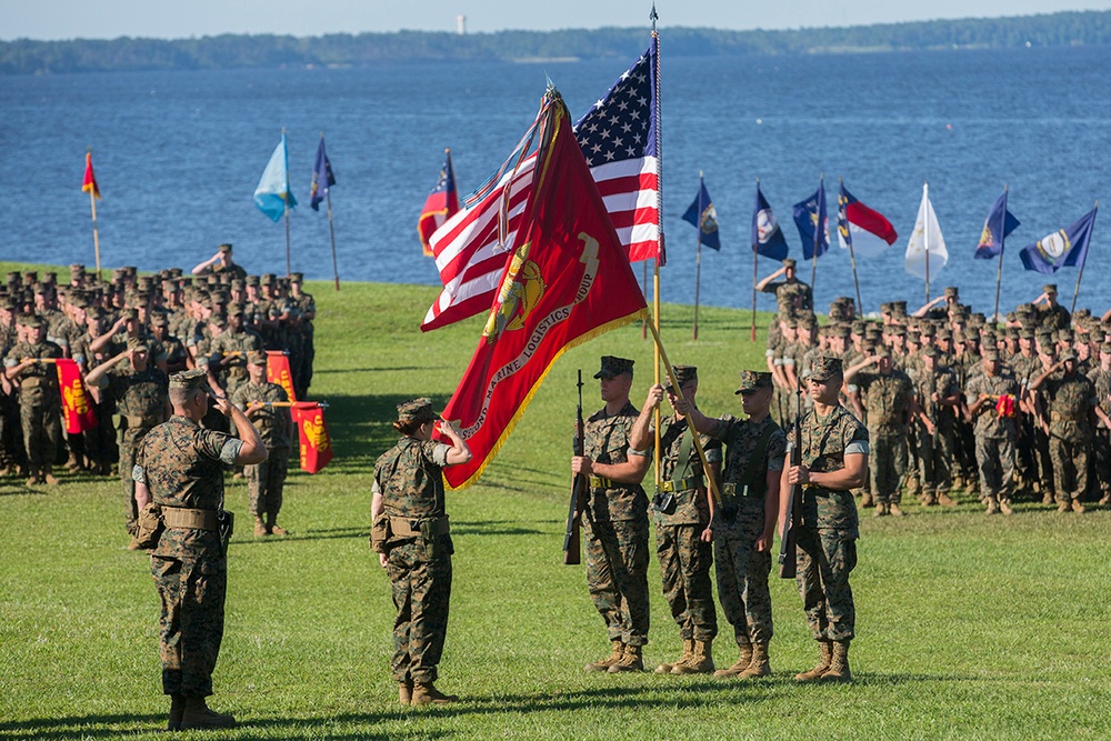 2nd MLG Change of Command