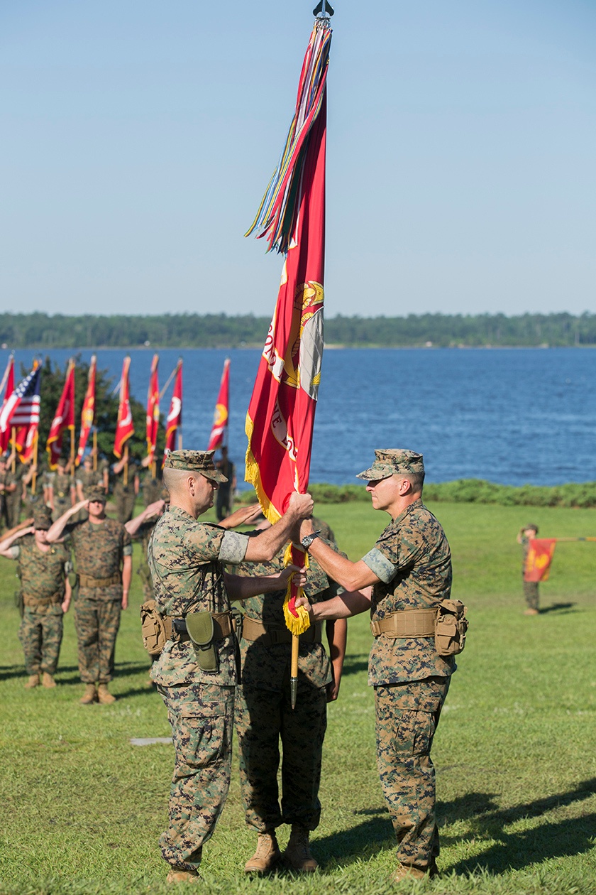 2nd MLG Change of Command