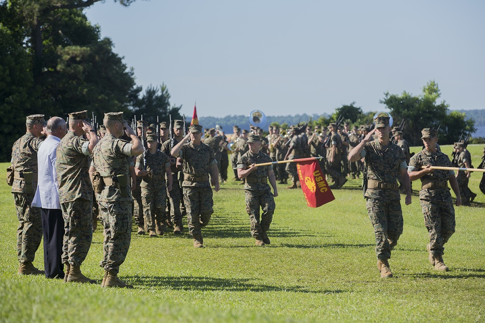 2nd MLG Change of Command