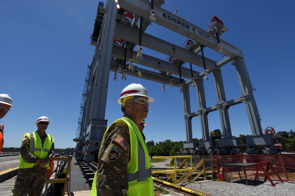 Semonite visits high visibility construction projects, says it’s time to ‘finish strong’