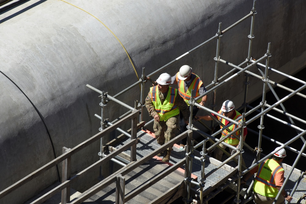 Semonite visits high visibility construction projects, says it’s time to ‘finish strong’