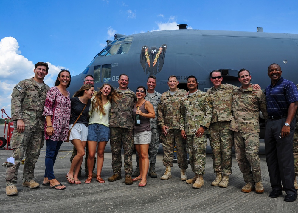 Farrell's final flight as 1 SOW commander