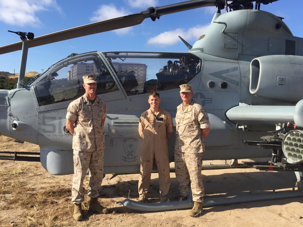 Cobra pilot is first to complete Aviator Immersion Program
