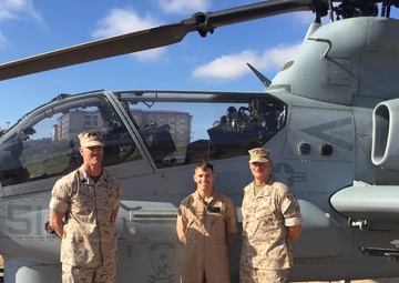 Cobra pilot is first to complete Aviator Immersion Program