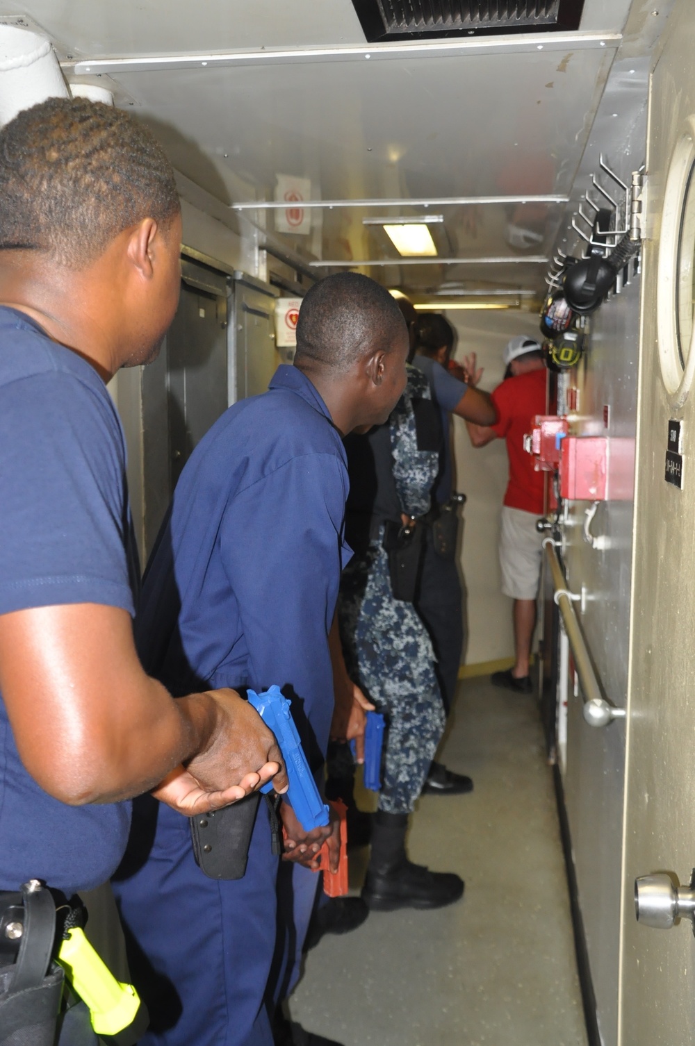 Coast Guard members train allied and partner nation Coast Guard for Tradewinds 2016