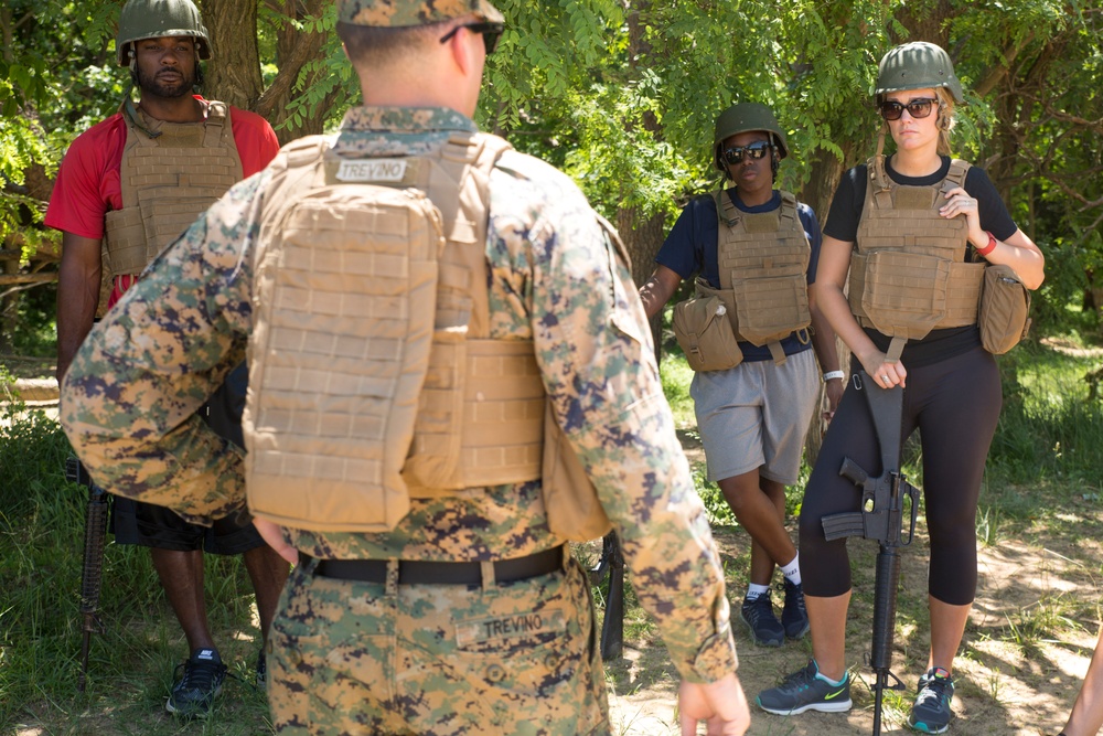 2016 Educators Workshop attendees learn, execute infantry patrols