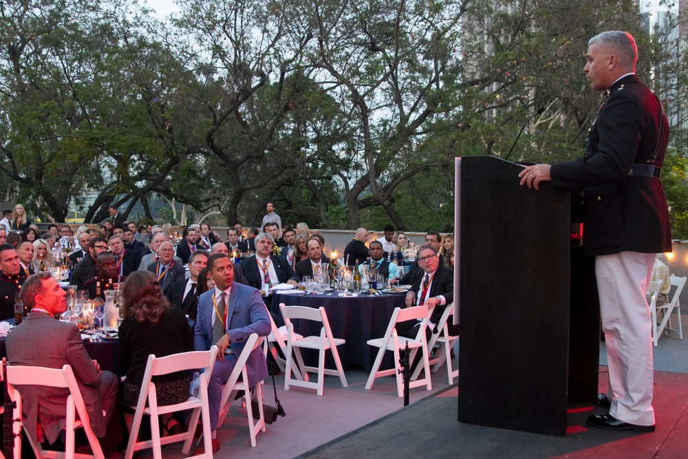 Marines Participate in U.S. Wrestling Foundation Gala