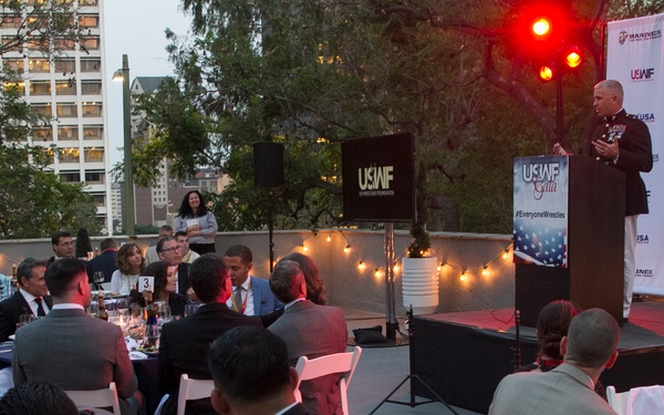 Marines Participate in U.S. Wrestling Foundation Gala