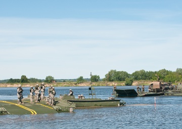 U.S. Army Engineers Build Bridges Between Nations
