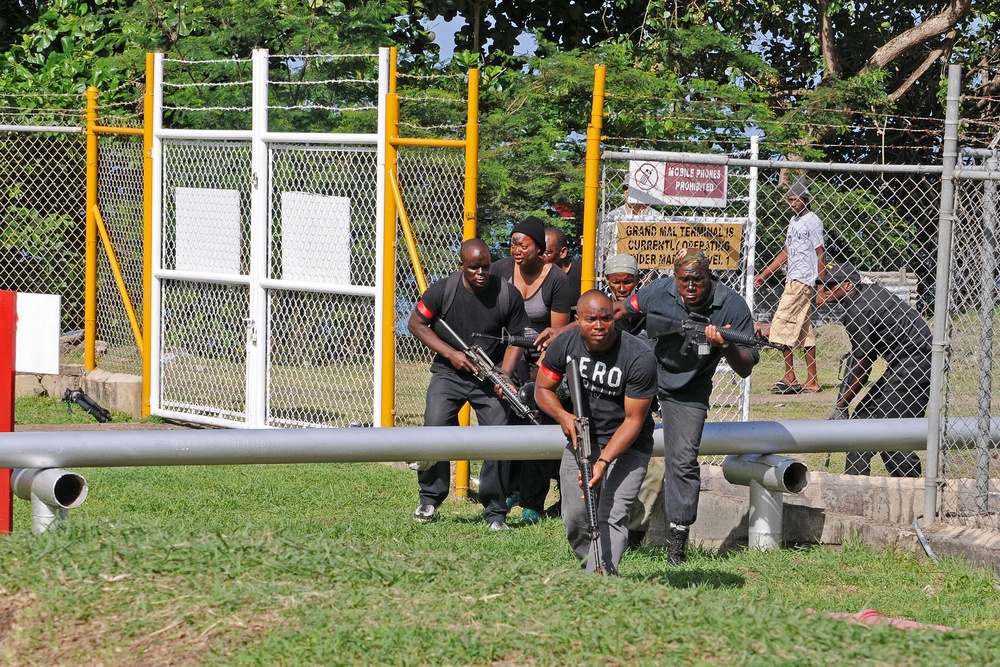 Tradewinds 2016 - Breaching the compound