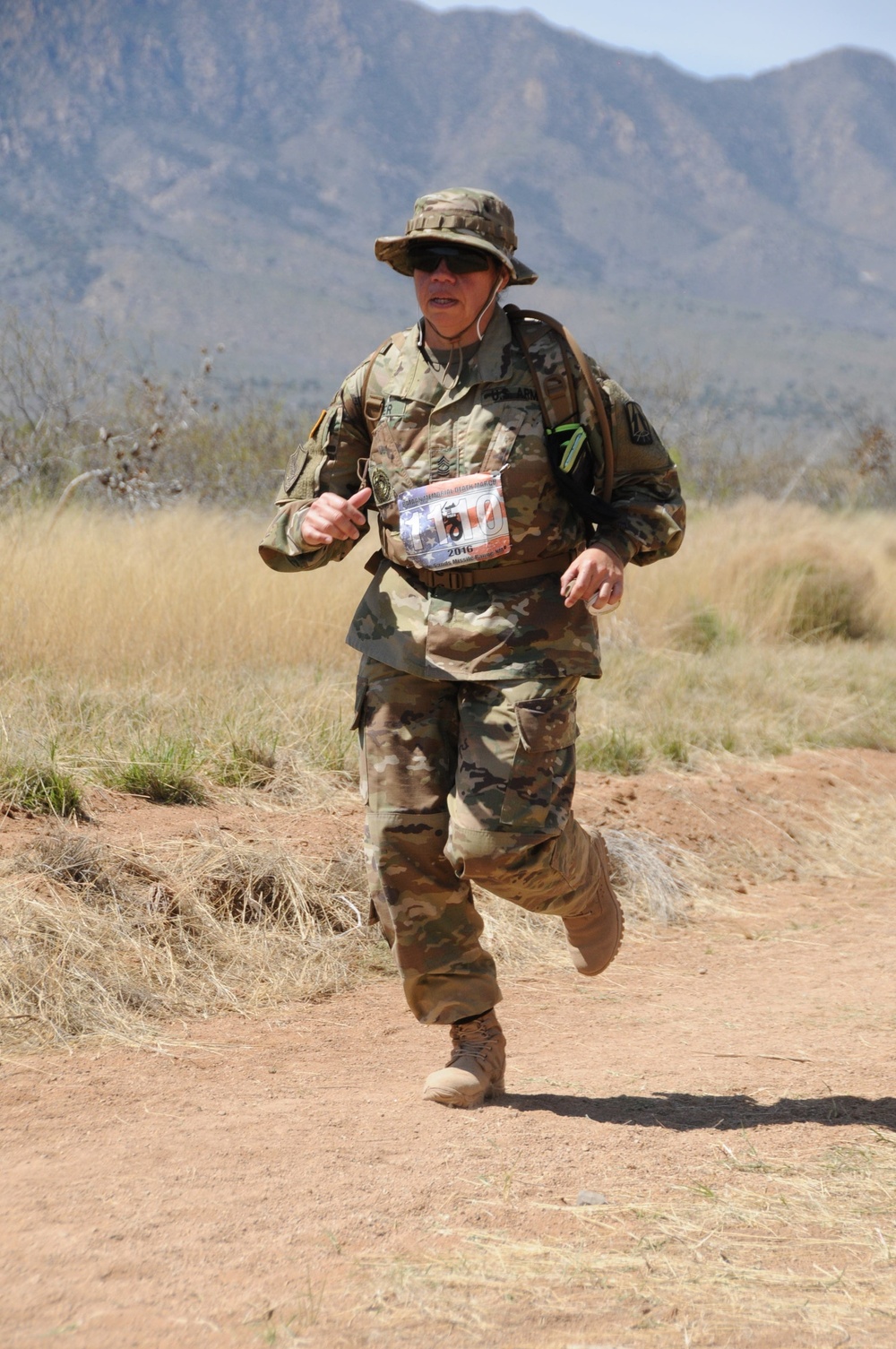 ARCOG Soldier Supports Bataan Death March, Finishes Second Place
