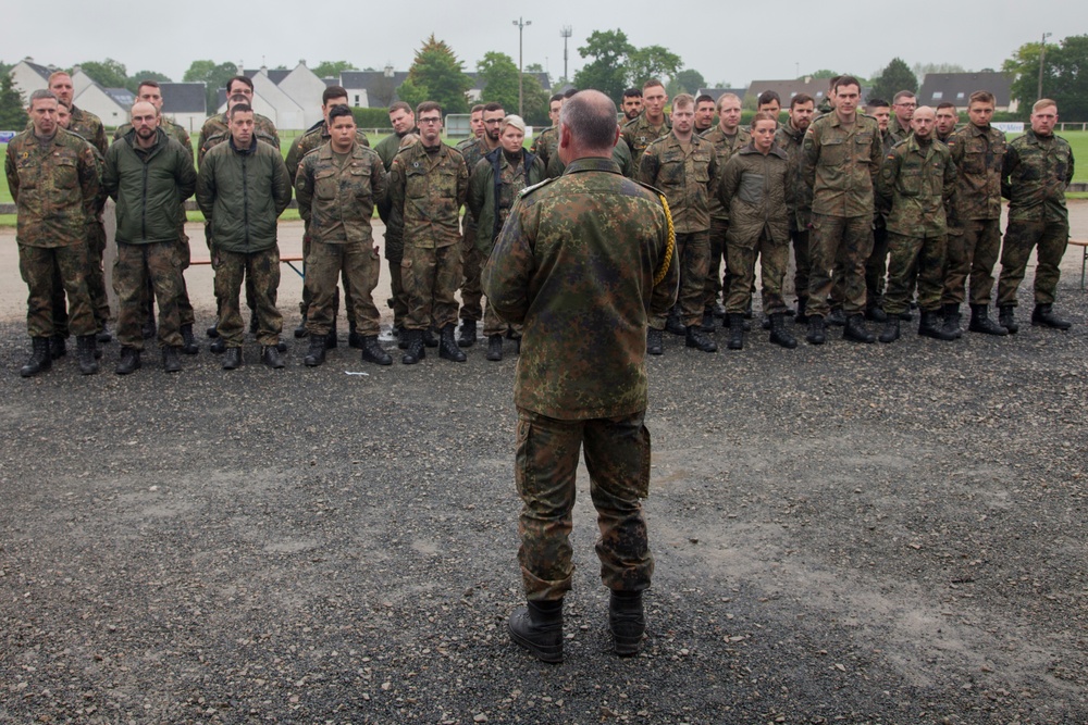 German Luftlandebrigade 1 participates in 72nd Anniversary of Normandy Landings