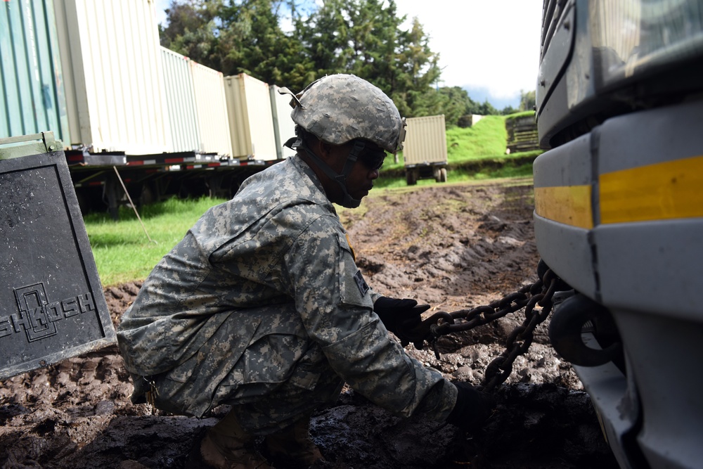 Truckagedon, Soldiers save the day as cargo moves out