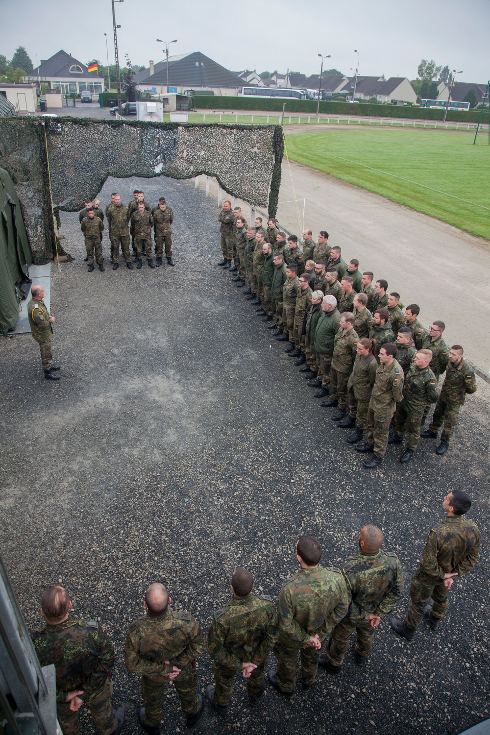 German Luftlandebrigade 1 participates in 72nd Anniversary of Normandy Landings
