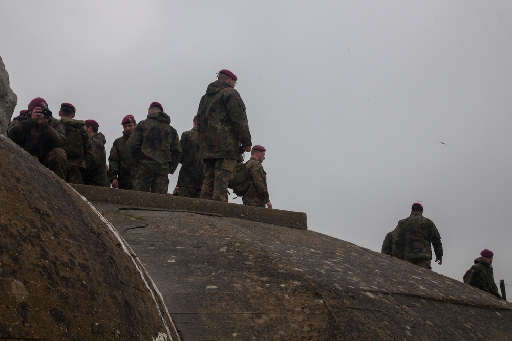 German Luftlandebrigade 1 participates in 72nd Anniversary of Normandy Landings