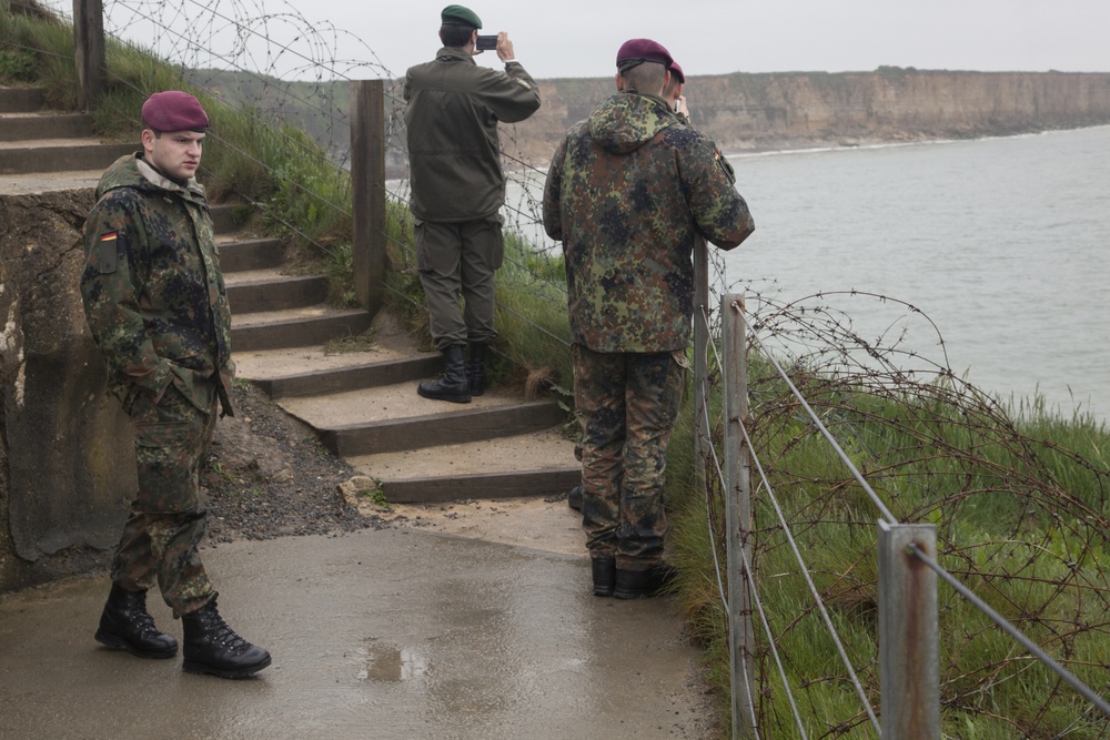 German Luftlandebrigade 1 participates in 72nd Anniversary of Normandy Landings