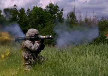 AT-4 firing at Fort Drum