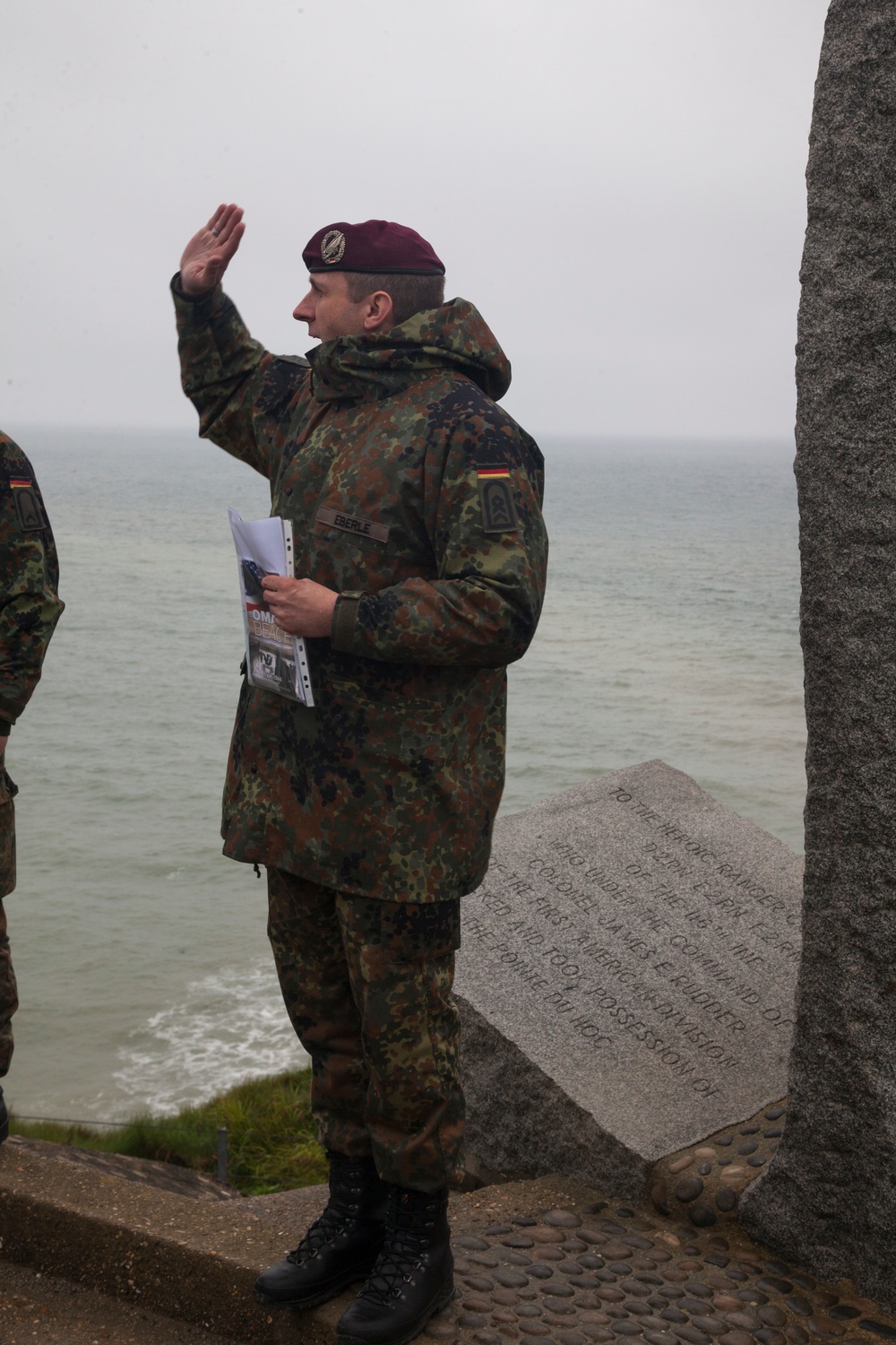German Luftlandebrigade 1 participates in 72nd Anniversary of Normandy Landings